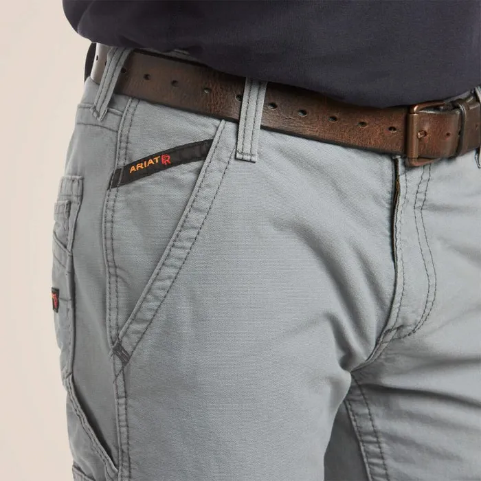 Men Pants and Shorts Ariat FR M4 Relaxed Workhorse Boot Cut Pant Fr Medium Gray Men Pants and Shorts Ariat FR M4 Relaxed Workhorse Boot Cut Pant Fr Medium Gray