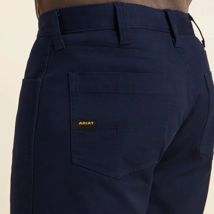 Men Pants and Shorts Ariat Rebar DuraStretch Made Tough 10034 Short Navy Men Pants and Shorts Ariat Rebar DuraStretch Made Tough 10034 Short Navy