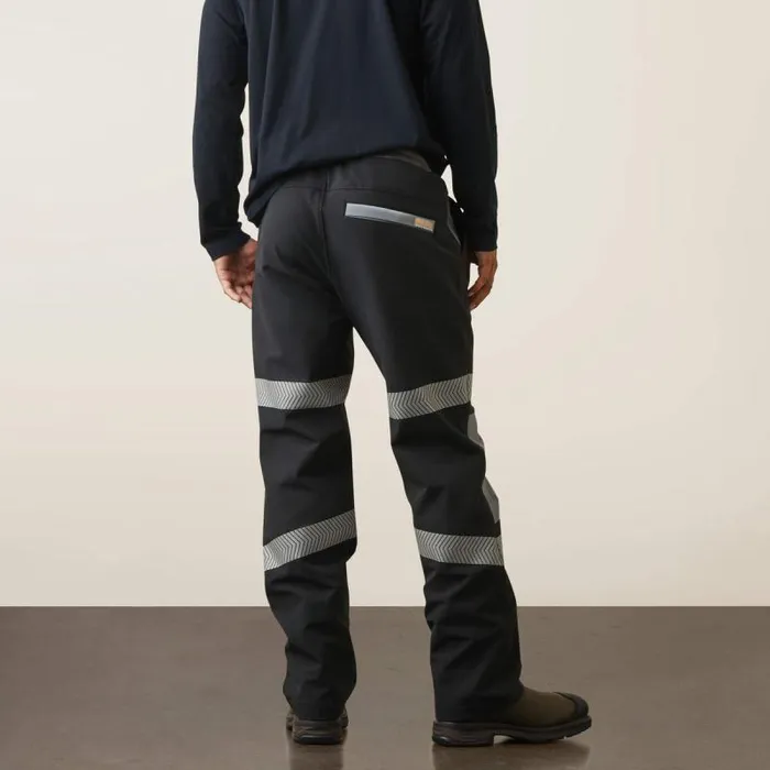 Men Pants and Shorts Ariat Rebar DuraStretch PullOn Straight Pant Black