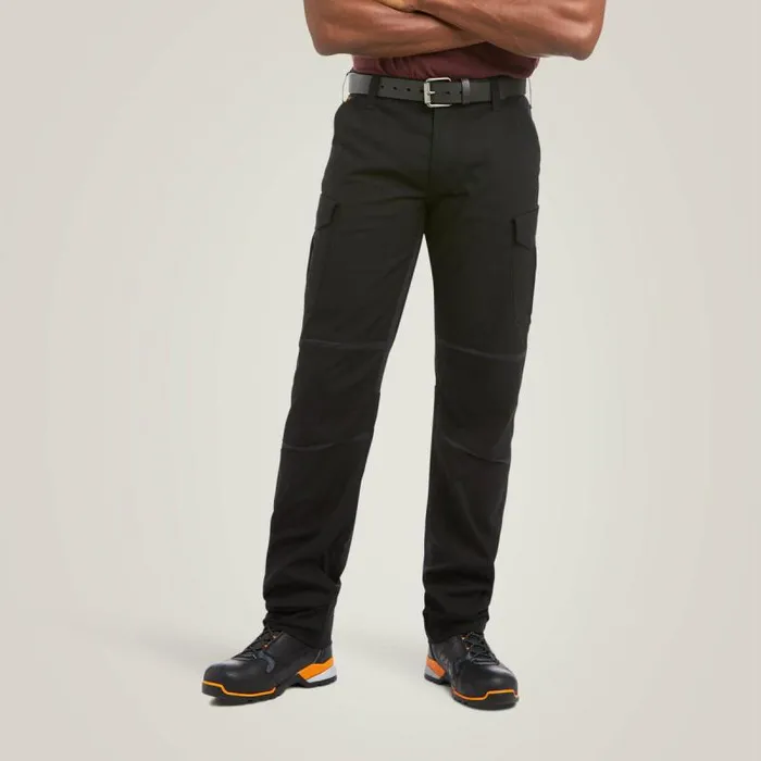 Men Pants and Shorts Ariat Rebar M5 Straight DuraStretch Ripstop Cargo Straight Pant Black Men Pants and Shorts Ariat Rebar M5 Straight DuraStretch Ripstop Cargo Straight Pant Black