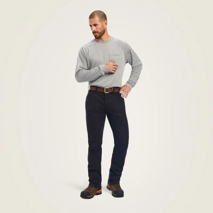 Men Pants and Shorts Ariat Rebar M7 DuraStretch Made Tough Straight Pant Black Men Pants and Shorts Ariat Rebar M7 DuraStretch Made Tough Straight Pant Black