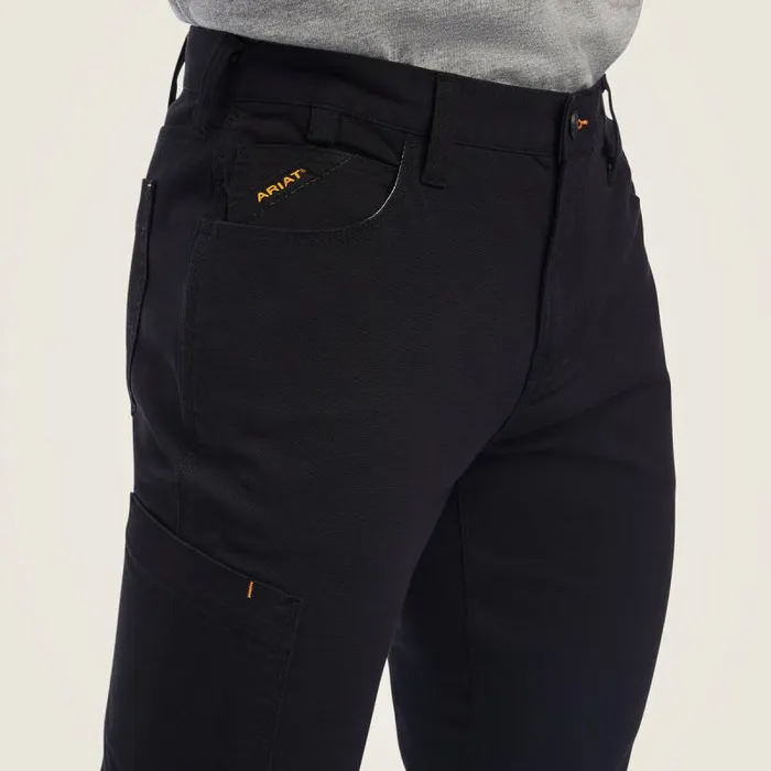 Men Pants and Shorts Ariat Rebar M7 DuraStretch Made Tough Straight Pant Black Men Pants and Shorts Ariat Rebar M7 DuraStretch Made Tough Straight Pant Black