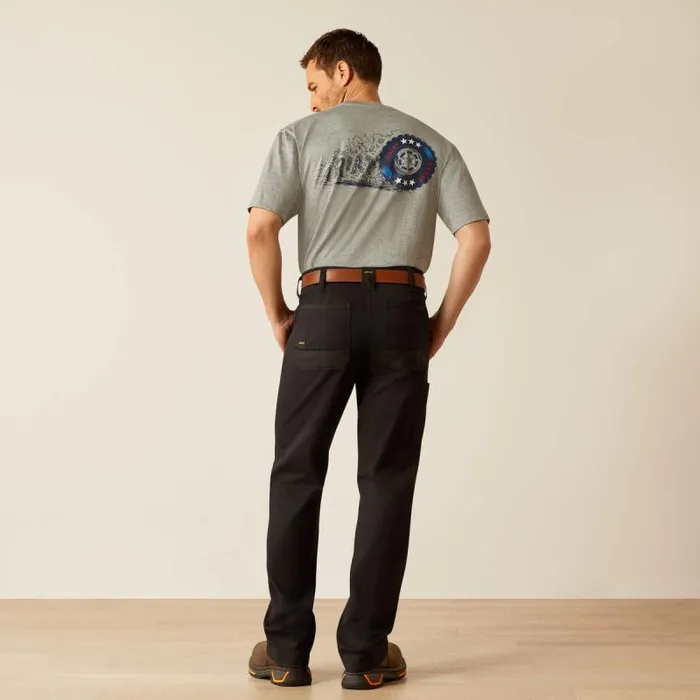 Men Pants and Shorts Ariat Rebar M7 Slim Cordura Twill Cargo Straight Pant Black Men Pants and Shorts Ariat Rebar M7 Slim Cordura Twill Cargo Straight Pant Black