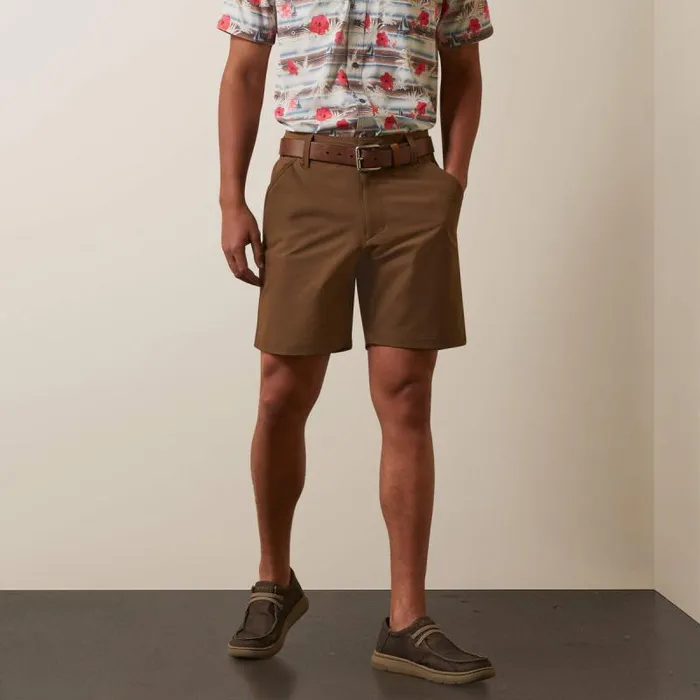 Men Pants and Shorts Ariat Tek Short Teak