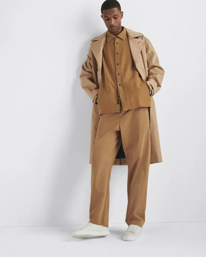 Men Pants Rag 038 Bone Bradford Cotton Pant Ermine