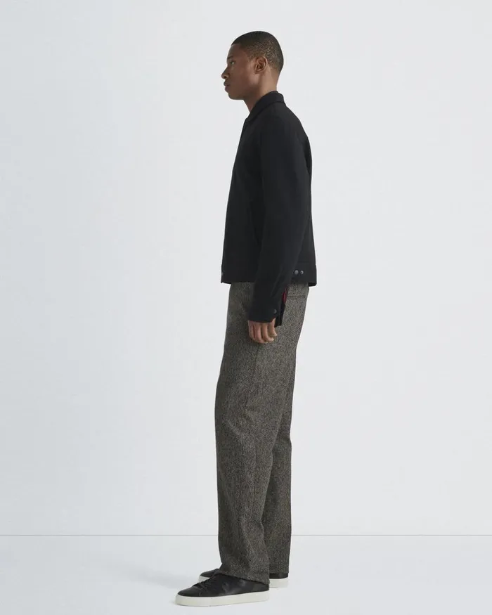 Men Pants Rag 038 Bone Bradford Mlange Tweed Pant Navy Melange