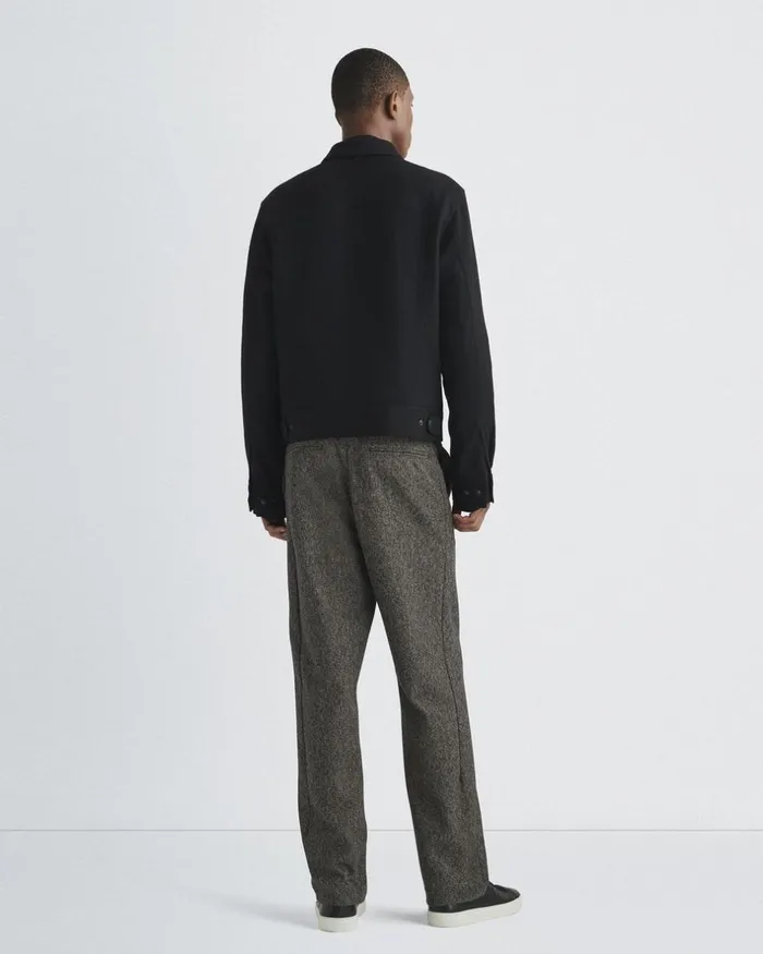 Men Pants Rag 038 Bone Bradford Mlange Tweed Pant Navy Melange