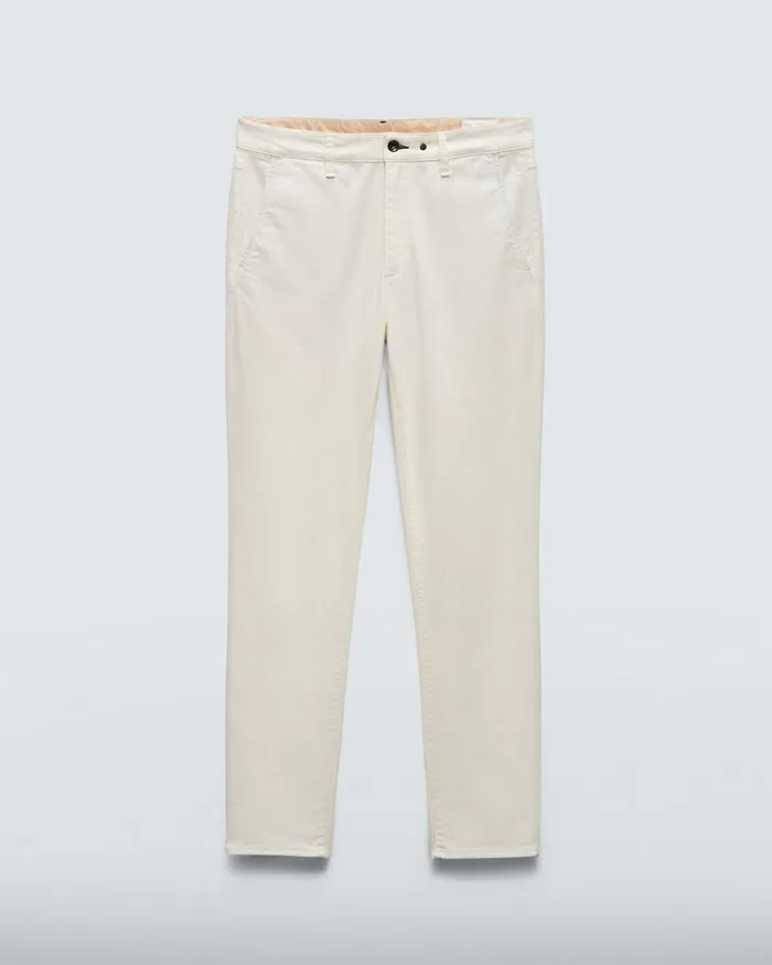 Men Pants Rag 038 Bone Fit 2 Stretch Twill Chino Pristine