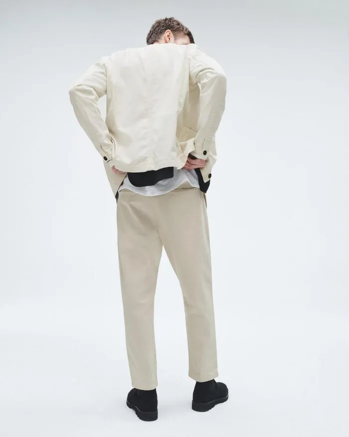 Men Pants Rag 038 Bone Pleated Cotton Chino Turtledove