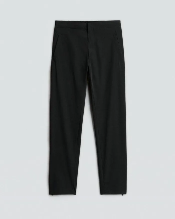 Men Pants Rag 038 Bone Pursuit Zander Technical Track Pant Black
