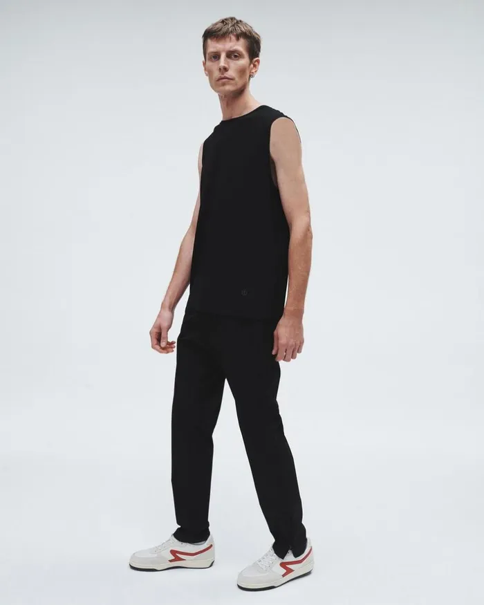 Men Pants Rag 038 Bone Pursuit Zander Technical Track Pant Black