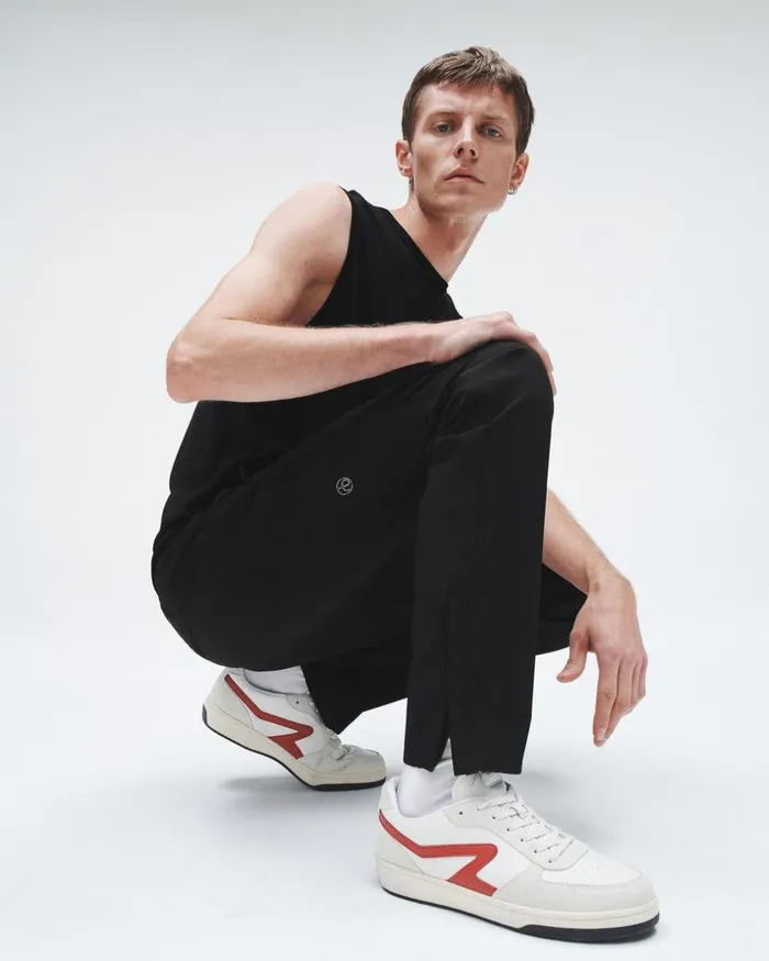 Men Pants Rag 038 Bone Pursuit Zander Technical Track Pant Black