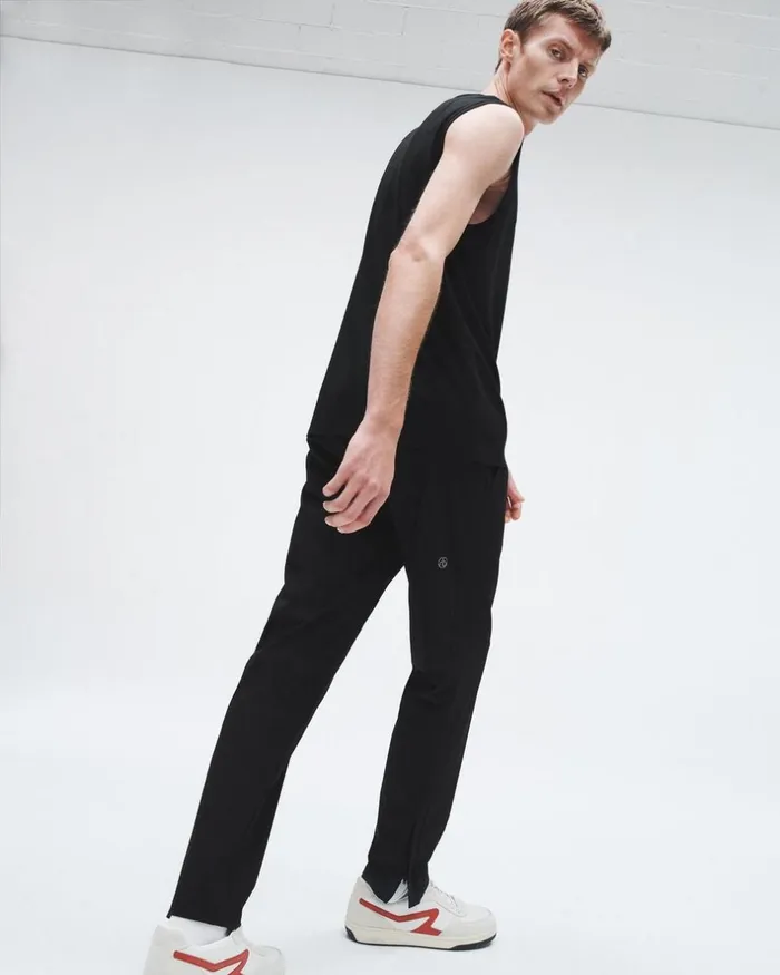 Men Pants Rag 038 Bone Pursuit Zander Technical Track Pant Black