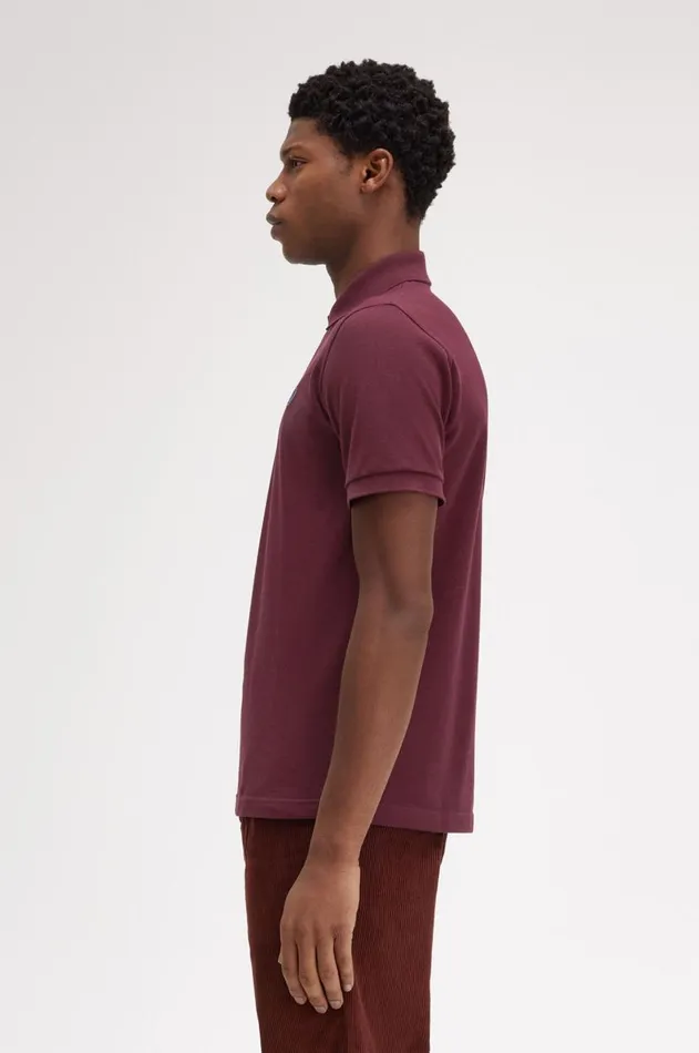 Men Polo Shirts Fred Perry M3 Oxbloodrunaway Bay Ocean