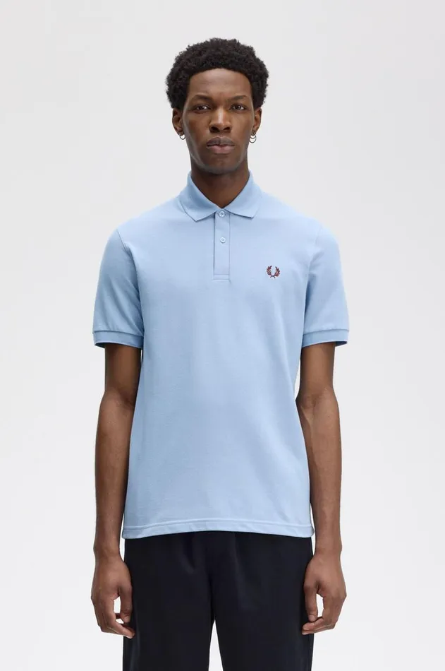 Men Polo Shirts Fred Perry M3 Skyoxblood
