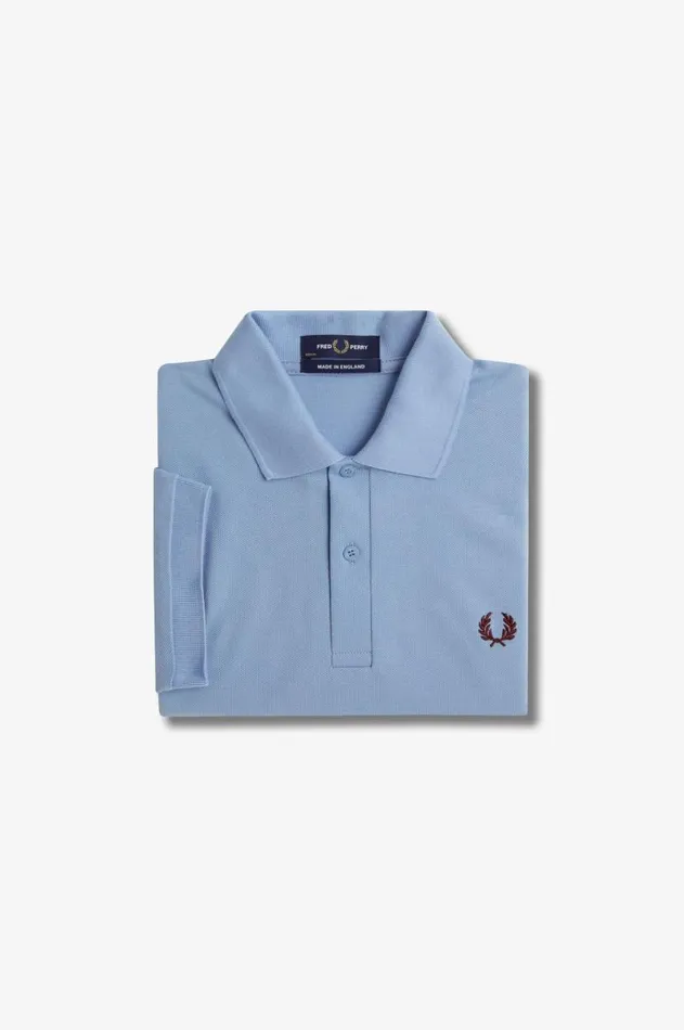 Men Polo Shirts Fred Perry M3 Skyoxblood