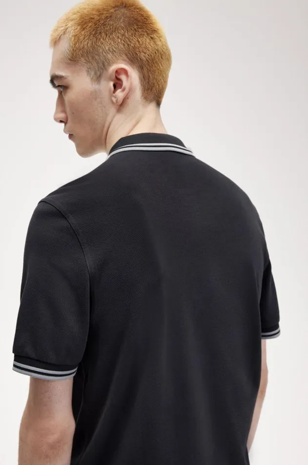 Men Polo Shirts Fred Perry M3600 Anchor Greylimestonelimestone
