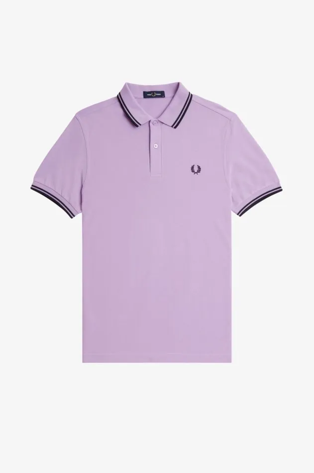 Men Polo Shirts Fred Perry M3600 Ultra Violetnavynavy