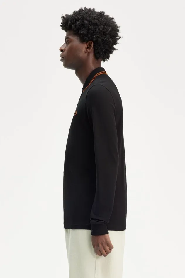 Men Polo Shirts Fred Perry M3636 Blackmarmalademarmalade