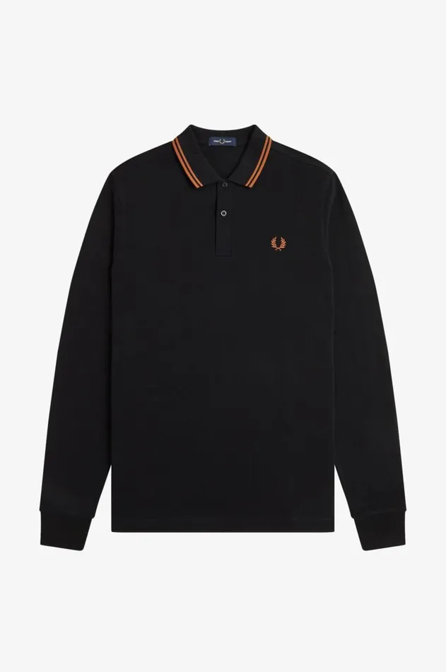 Men Polo Shirts Fred Perry M3636 Blackmarmalademarmalade