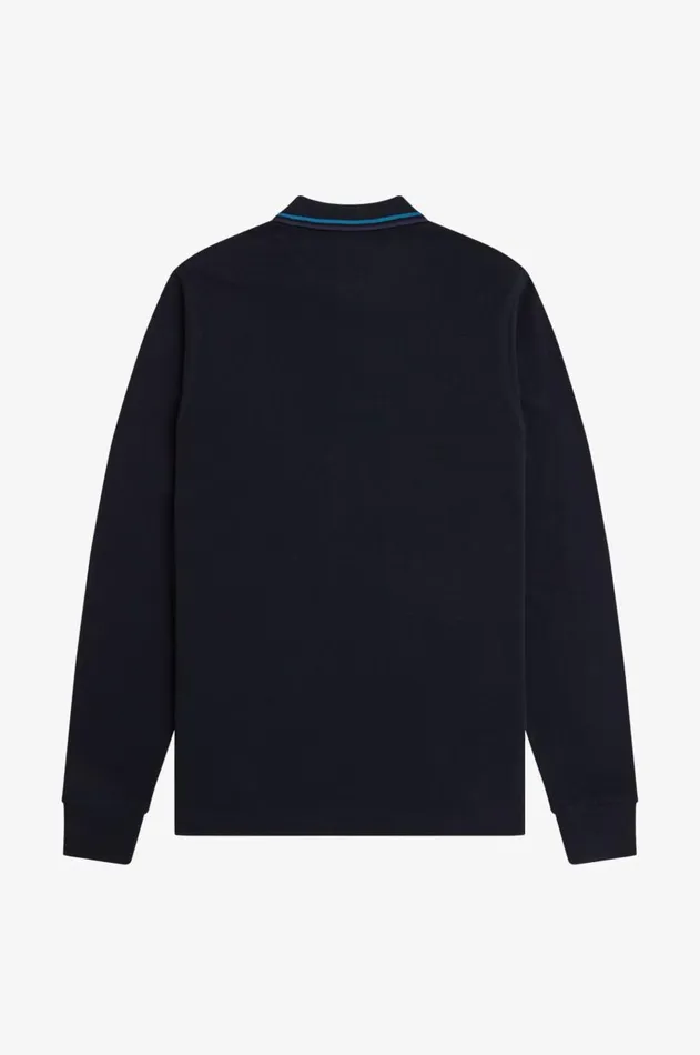 Men Polo Shirts Fred Perry M3636 Navyrunaway Bay Oceandark Carbon