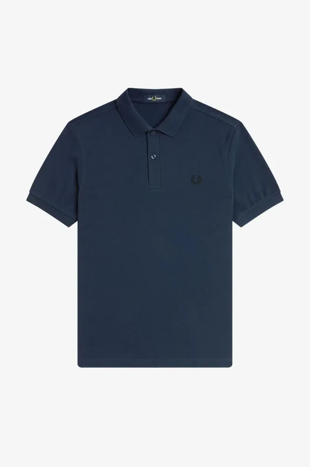 Men Polo Shirts Fred Perry M6000 Dark Carbonblack