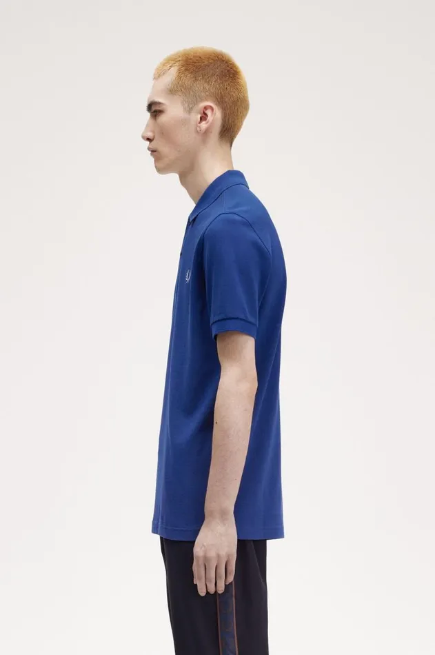 Men Polo Shirts Fred Perry M6000 Shaded Cobaltligth Smoke