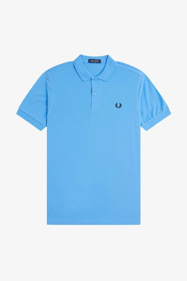 Men Polo Shirts Fred Perry M6000 Soft Blueblack