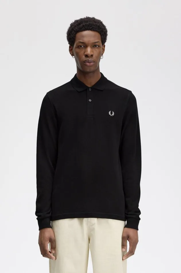 Men Polo Shirts Fred Perry M6006 Blackchrome