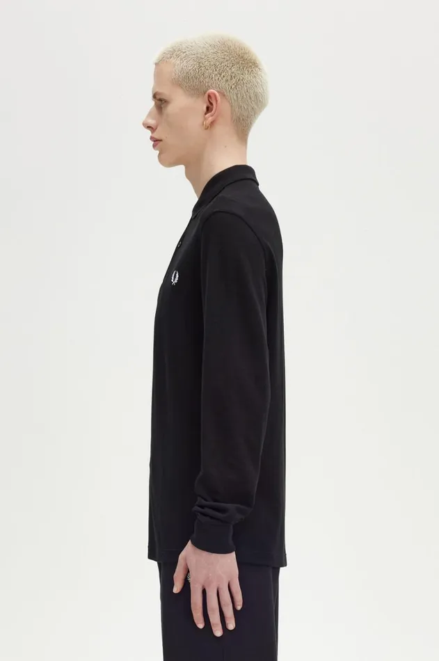 Men Polo Shirts Fred Perry M6006 Blackwhite