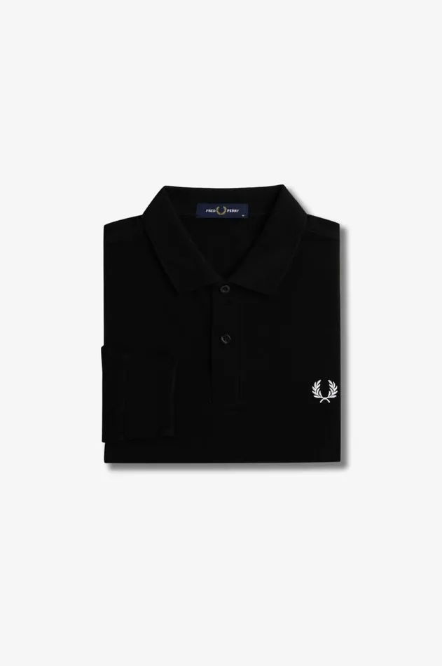 Men Polo Shirts Fred Perry M6006 Blackwhite