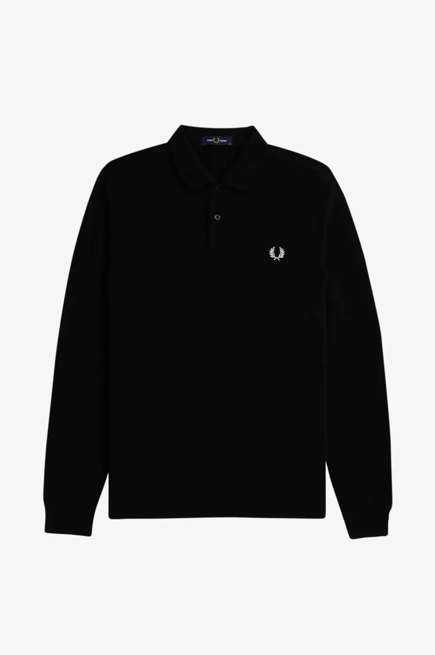 Men Polo Shirts Fred Perry M6006 Blackwhite