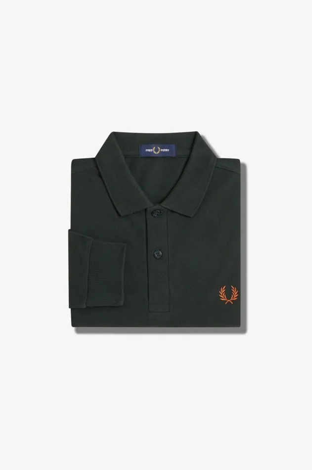 Men Polo Shirts Fred Perry M6006 Night Greenmarmalade