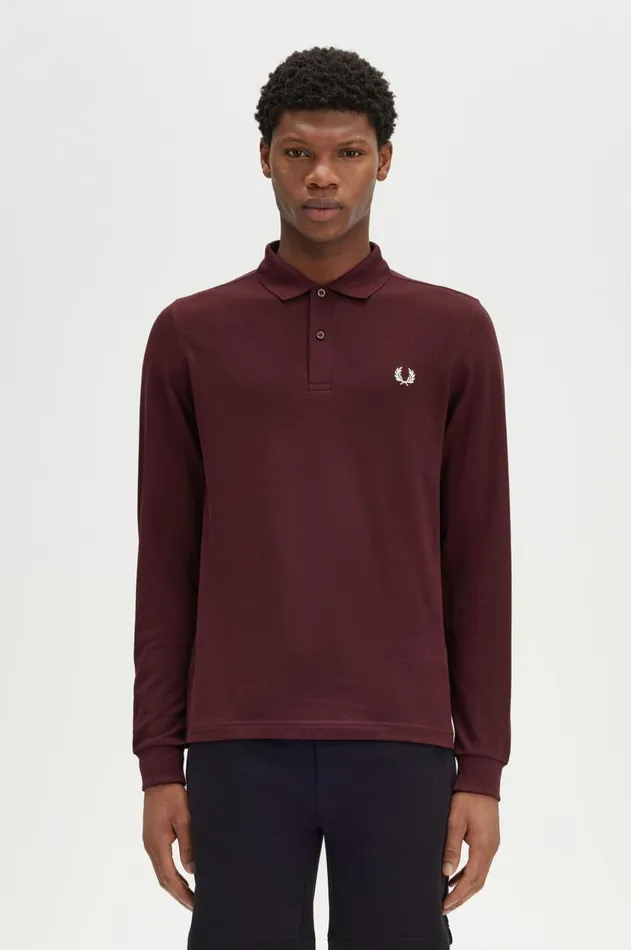 Men Polo Shirts Fred Perry M6006 Oxbloodecru