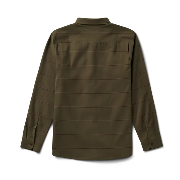 Men Roark Flannels Diablo Long Sleeve Flannel Military 2