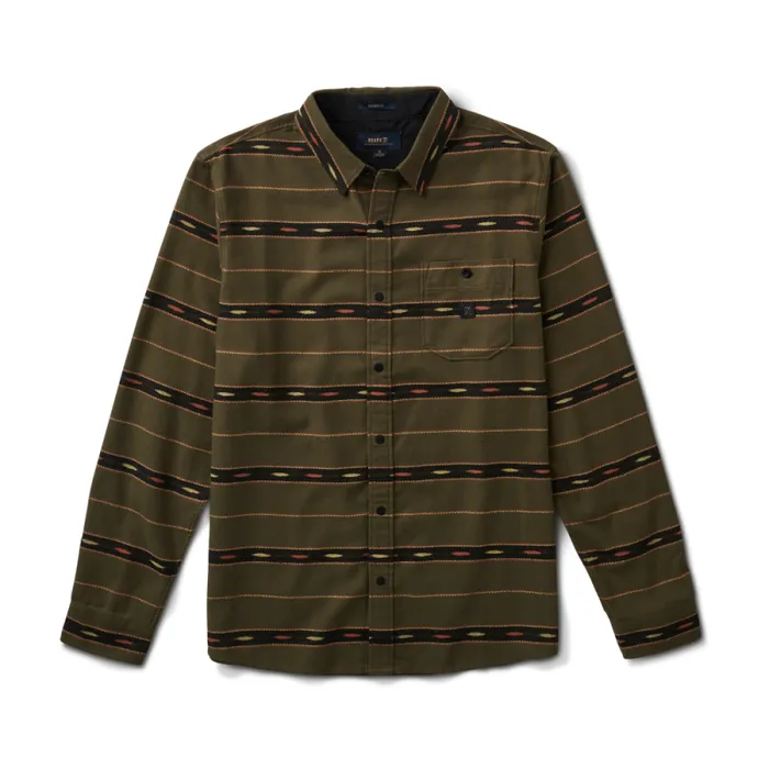 Men Roark Flannels Nordsman Light Long Sleeve Flannel Antico Military