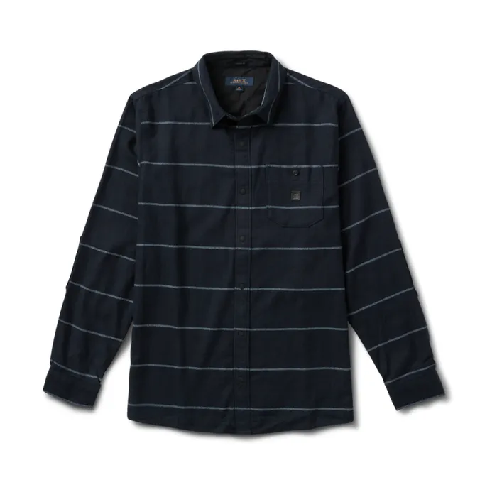 Men Roark Flannels Nordsman Light Long Sleeve Flannel Dark Navy