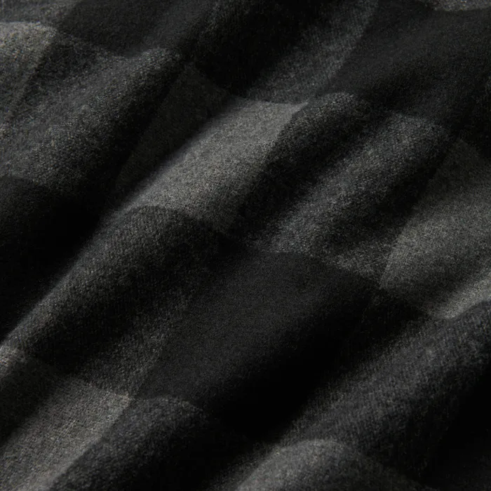 Men Roark Flannels Nordsman Long Sleeve Flannel Charcoal Plaid