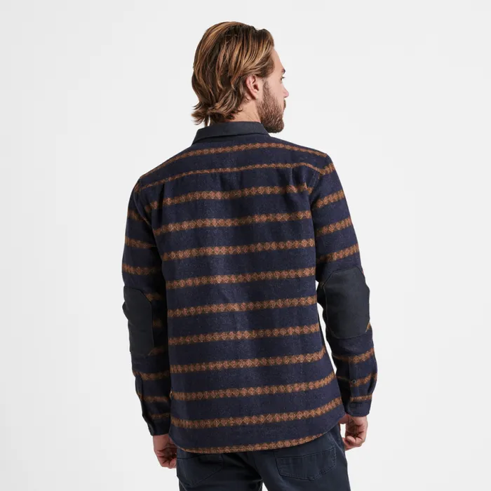 Men Roark Flannels Nordsman Long Sleeve Flannel Dark Navy 2
