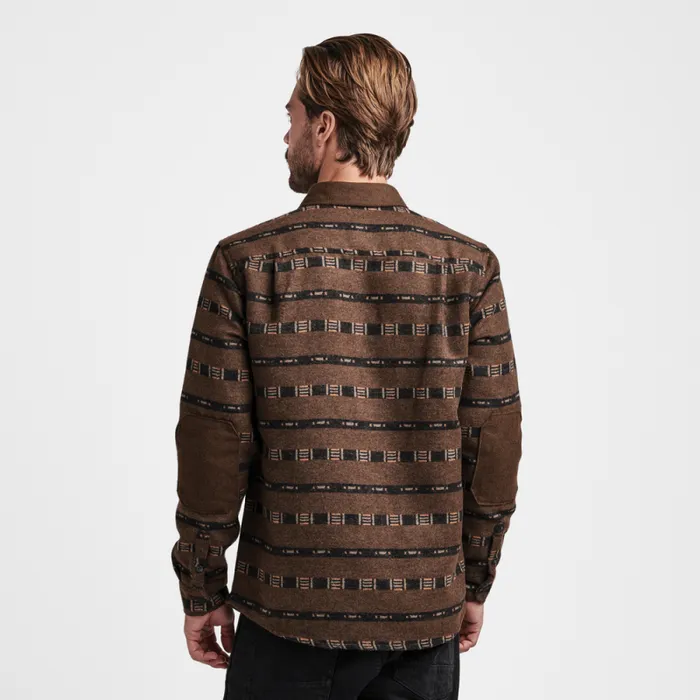 Men Roark Flannels Nordsman Long Sleeve Flannel Wagara Coffee