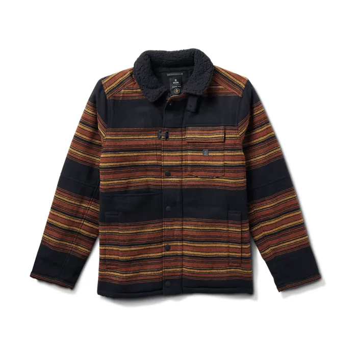 Men Roark Jackets and Vests Axeman Jacket Dark Navy Stripes
