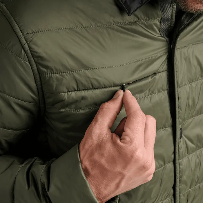 Men Roark Jackets and Vests Chopper Jacket Dark Military