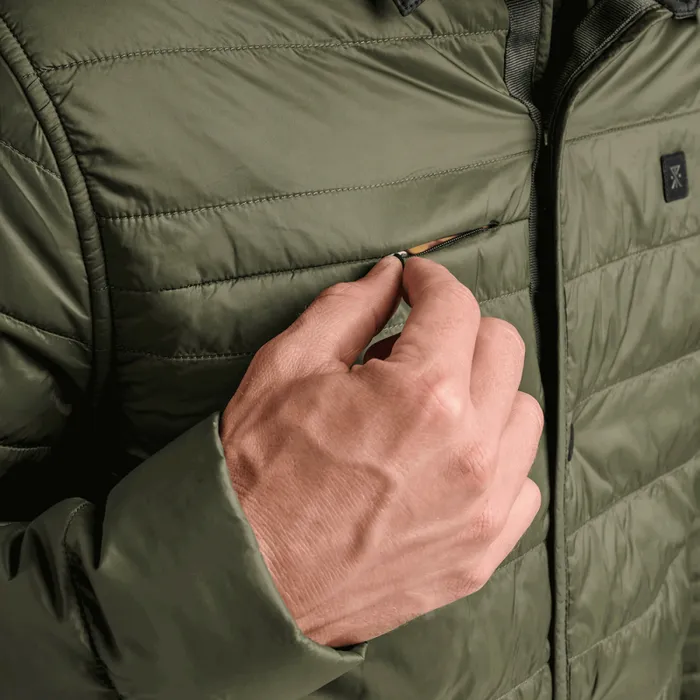 Men Roark Jackets and Vests Chopper Jacket Dark Military