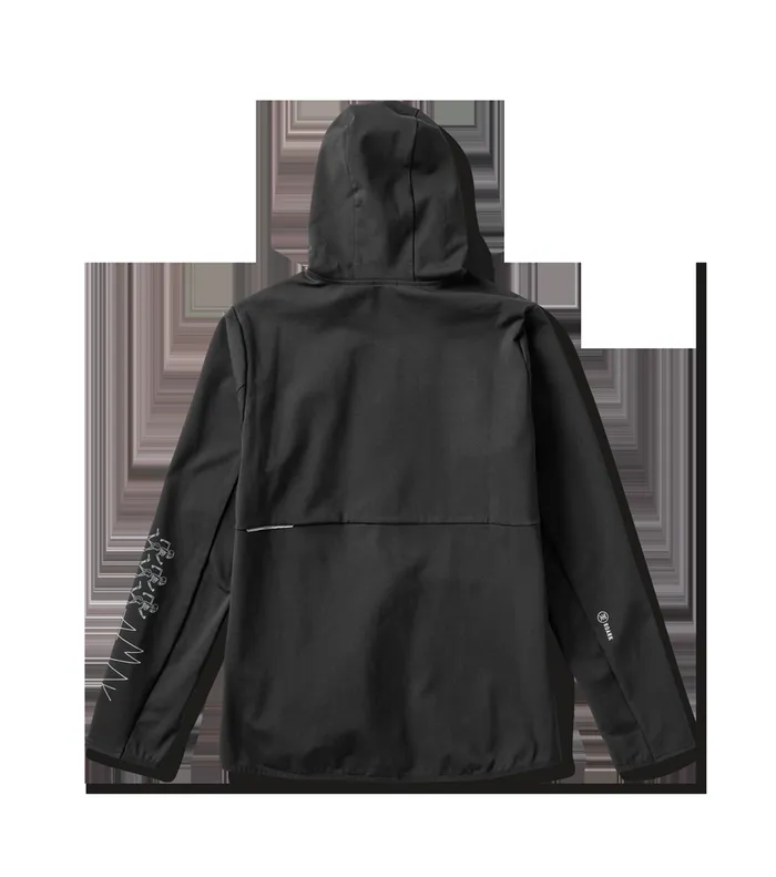 Men Roark Jackets and Vests El Morro Fleece Hoodie Black