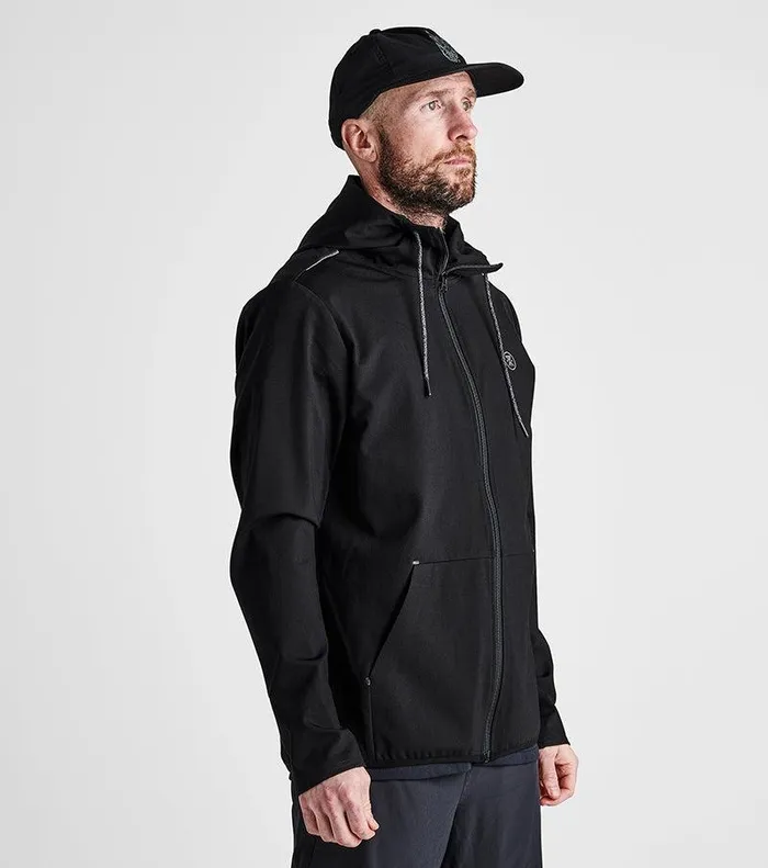 Men Roark Jackets and Vests El Morro Fleece Hoodie Black