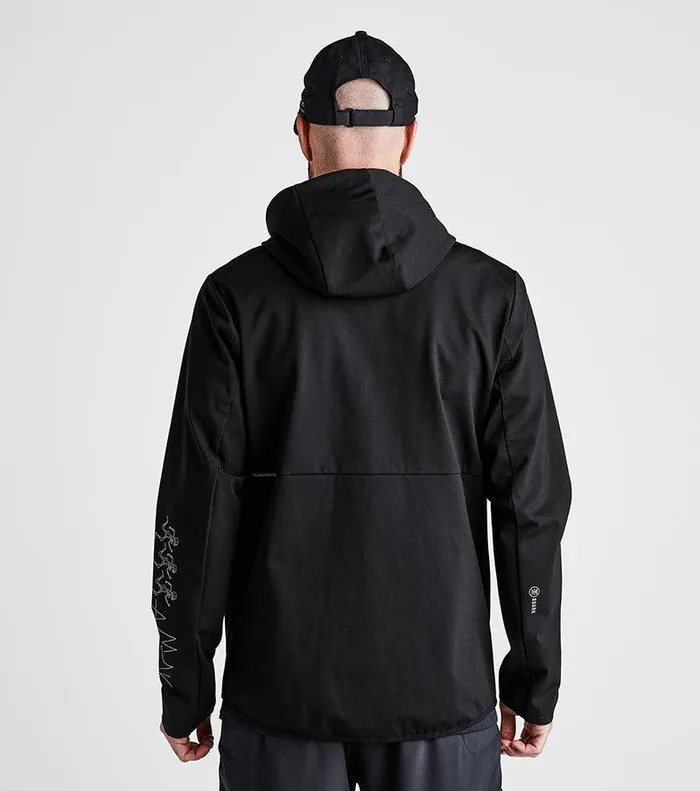 Men Roark Jackets and Vests El Morro Fleece Hoodie Black