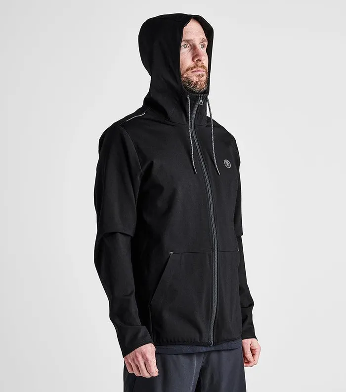 Men Roark Jackets and Vests El Morro Fleece Hoodie Black