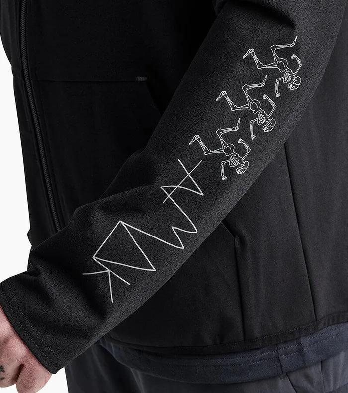 Men Roark Jackets and Vests El Morro Fleece Hoodie Black