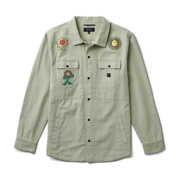 Men Roark Jackets and Vests Hebrides Unlined Jacket Embroidered Smeralda Chaparral