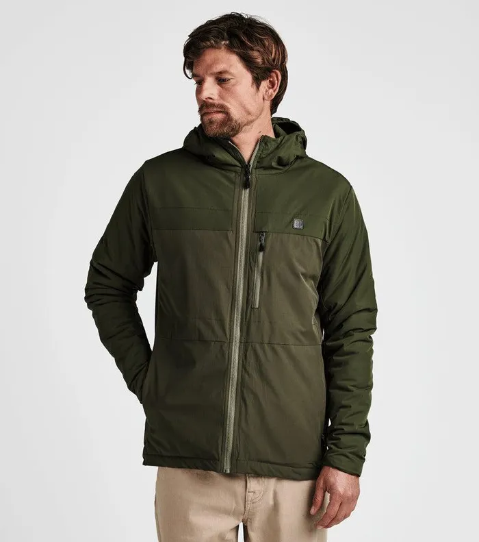 Men Roark Jackets and Vests Layover 20 Jacket Dark Military